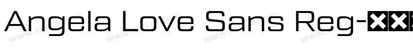 Angela Love Sans Reg字体转换